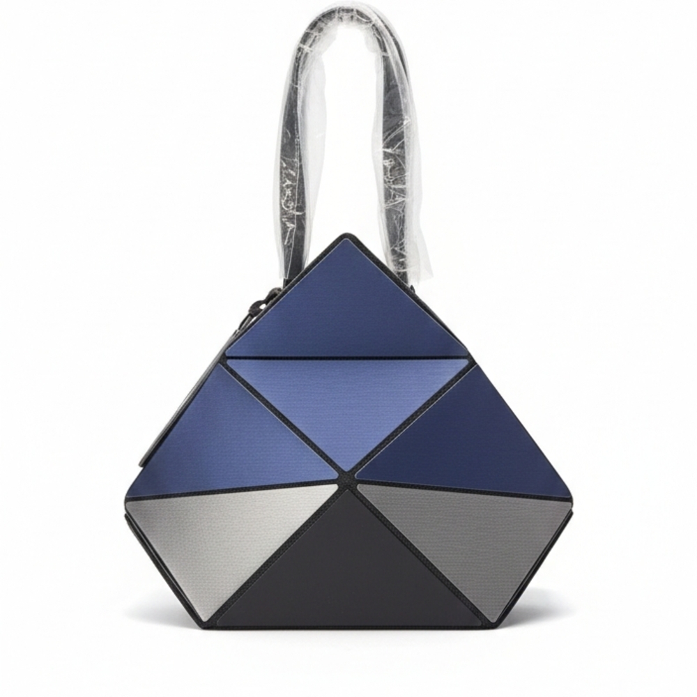 Celebrity Cruises Geometric Blue and Black Women's Bag NWOT
